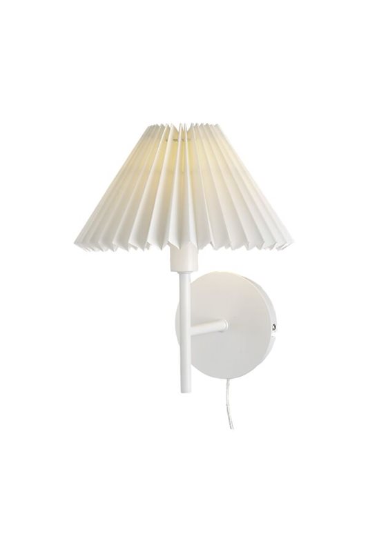 Aneta Lighting Ester Vägglampett Vit Exkl. Skärm