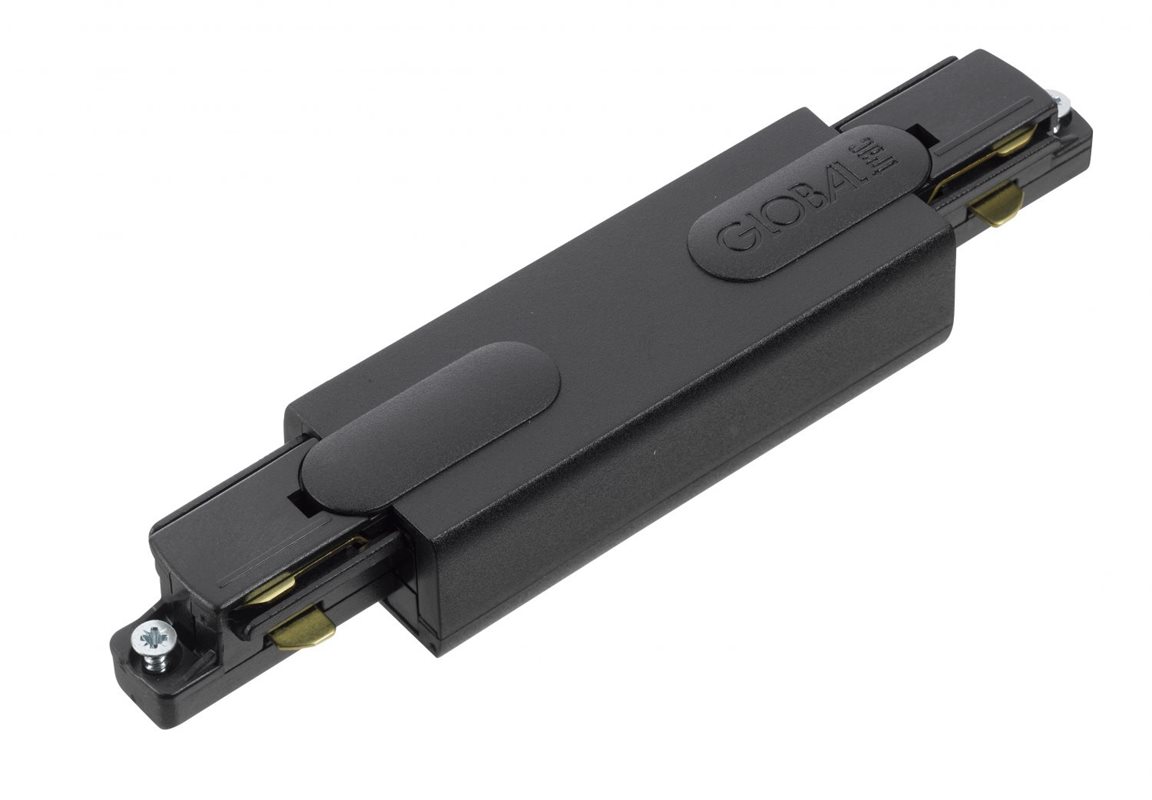 Global Trac Mittnätanslutning (Skarv) 1-Fas Global Svart Gb14-2