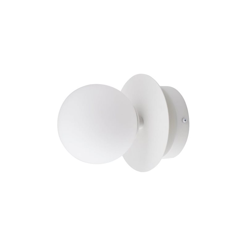 Globen Lighting Art Deco Väggplafond/Takplafond Ip44 Vit