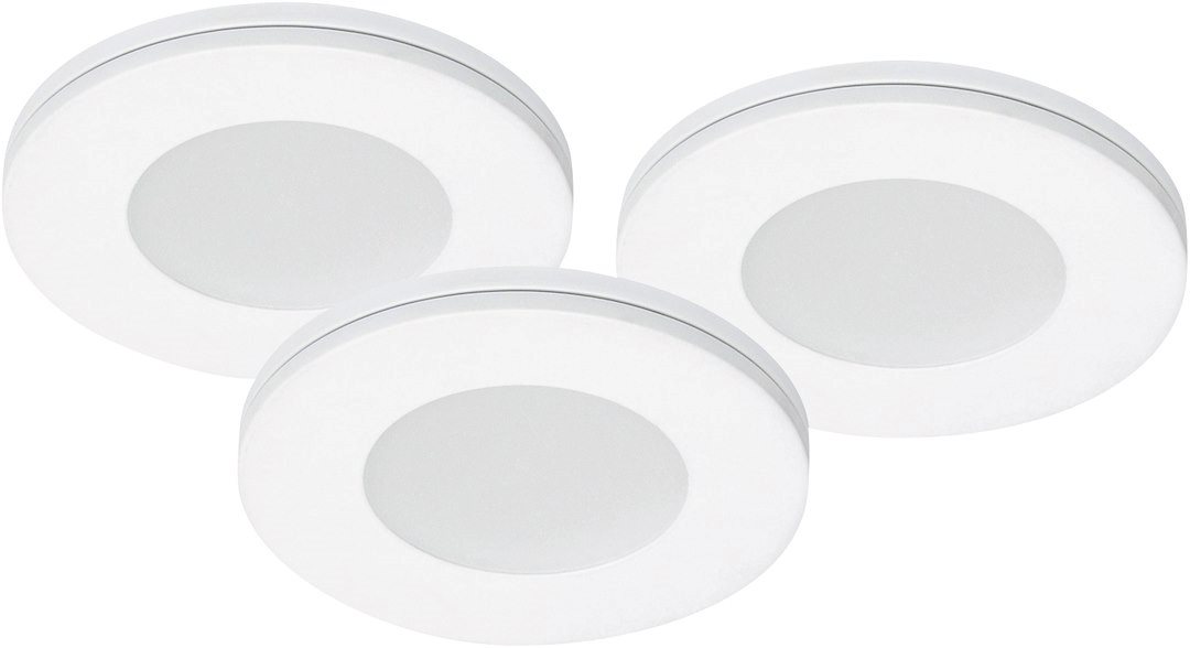 Malmbergs Led Downlight Md-305 Vit Ip21 3-Pack Inkl Dimbart Drivdon