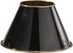 Pr Home Lampskärm Classic Metall Svart/Antikmässing 19cm