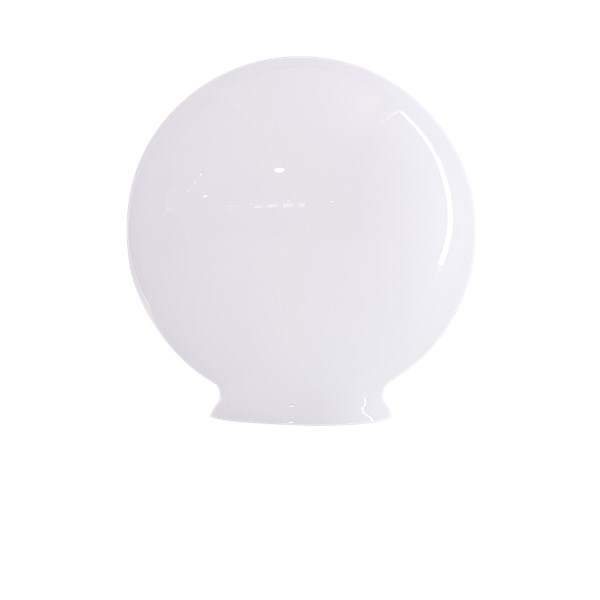 Konsthantverk Reservglas Glob 30Cm Opal Blank Flänsfäste Utgått