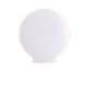 Konsthantverk Reservglas Glob 30Cm Opal Blank Flänsfäste Utgått