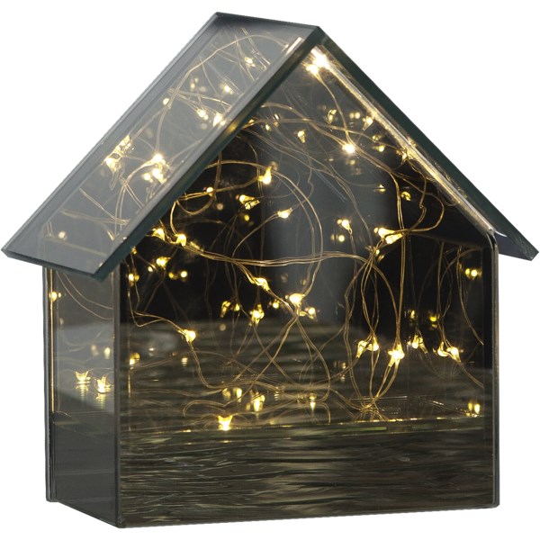 Star Trading Mirror House Lykta