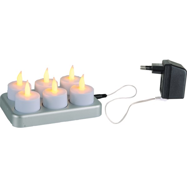 Star Trading Chargeme LED Värmeljus 6-pack