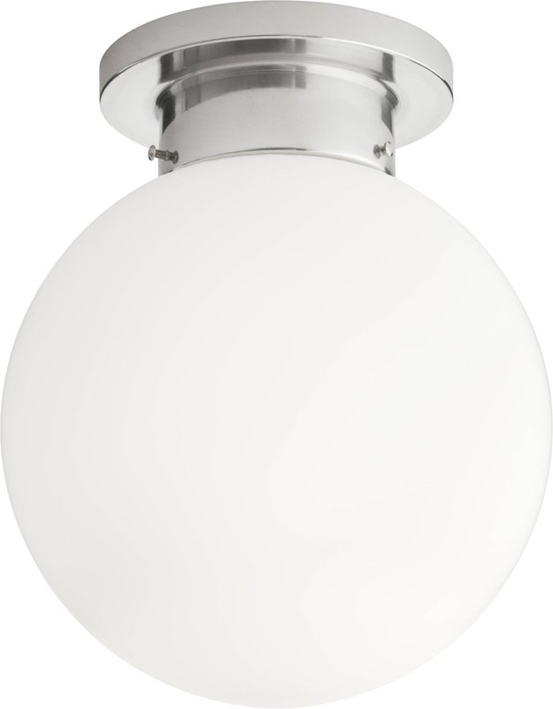 Konsthantverk Glob 3722 Plafond 25cm Opal Matt/Krom