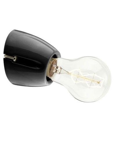 Ifö Electric Ifö Basic Lamphållare Sned Svart Ip20