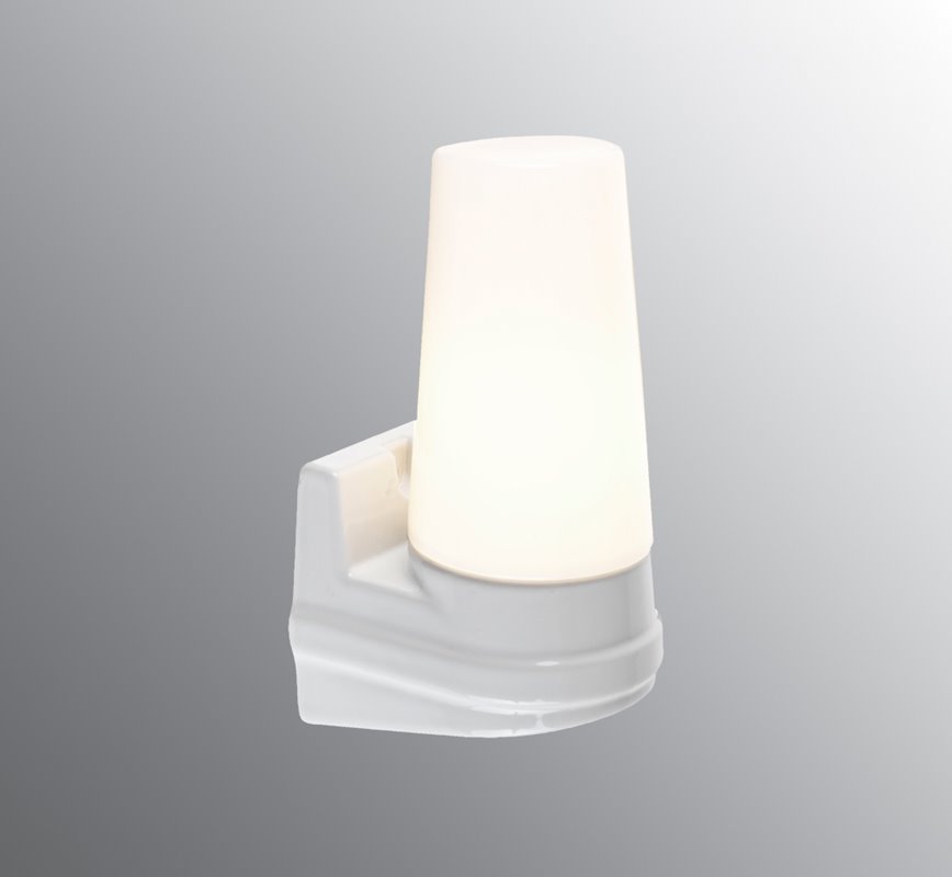 Ifö Electric Bernadotte Lampett Enkel Vit Ip44