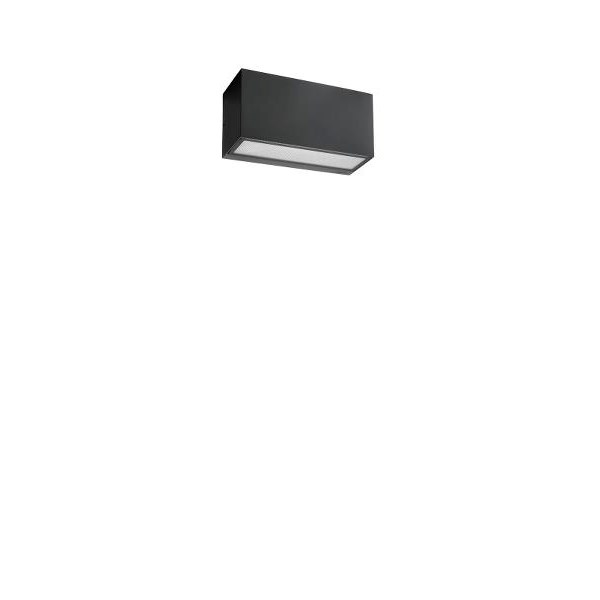 Norlys Asker 1514 Vägglampa E27 IP65, Grafit Nedljus