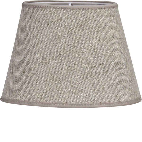 Pr Home Lampskärm Oval 20Cm Ljusbeige Linne Utgått