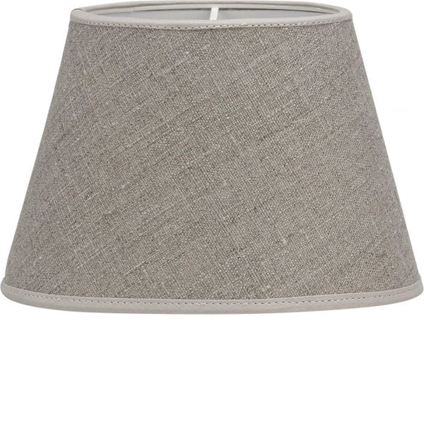 Pr Home Flax Lampskärm Oval 20Cm Natur Linne
