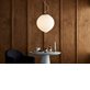 Belid T1563 Ceres Pendel 40Cm Sand/Opalglas Utg*