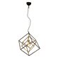 Aneta Lighting Cubes taklampa svart-mässing