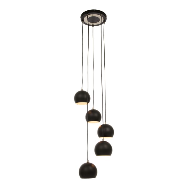 Aneta Lighting JET SET taklampa, svart