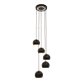 Aneta Lighting JET SET taklampa, svart