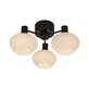 Aneta Lighting Bell Takplafond 3:A Rund Svart-Opalvit Utgått