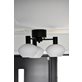 Aneta Lighting Bell Takplafond 3:A Rund Svart-Opalvit Utgått