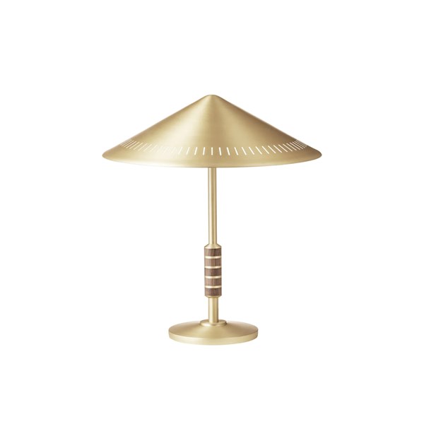 LYFA Governor Bordslampa,  Mässing/valnöt