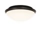 Aneta Lighting SIRACUSA plafond bad, svart ej dimbar