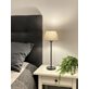 Aneta Lighting Ester Bordsfot Låg 43Cm, Svart Exkl. Skärm