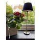Aneta Lighting Ester Bordsfot Låg 43Cm, Silver Exkl. Skärm