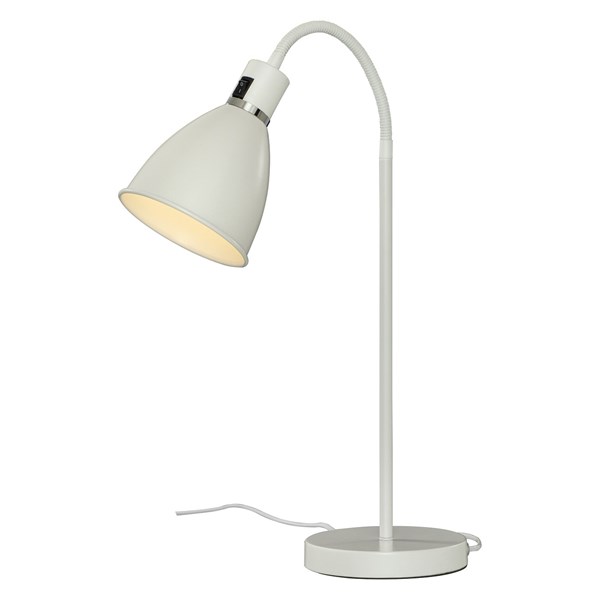 Aneta Lighting Idre Skrivbordslampa Vit-Krom Utgått