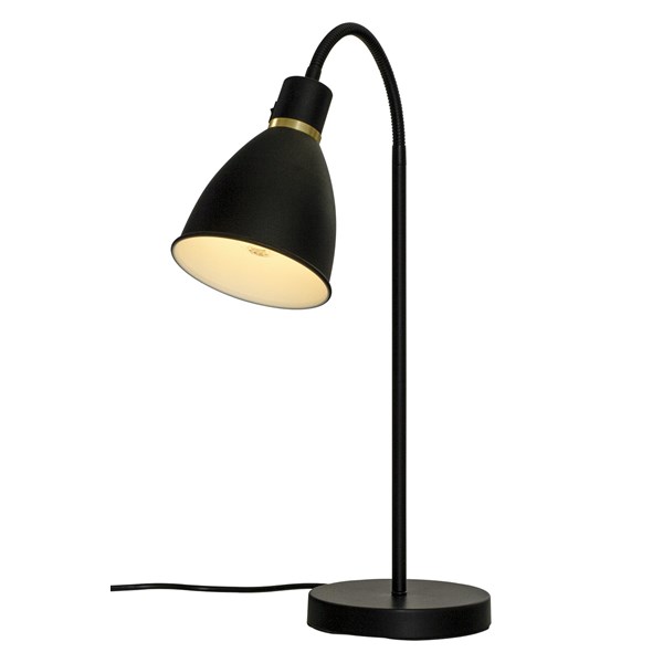Aneta Lighting Idre Skrivbordslampa Svart-Mattmässing Utgått