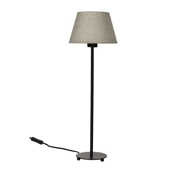 Aneta Lighting Ester Bordsfot Hög 53Cm, Svart Exkl. Skärm