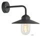 Norlys Vansbro 1920 Vägglampa Ip55, Svart