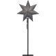 Star Trading Ozen Stjärna på fot 34cm, grå