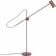 Konsthantverk Kusk Golvlampa Järnoxid/Brunt Läder Utgått