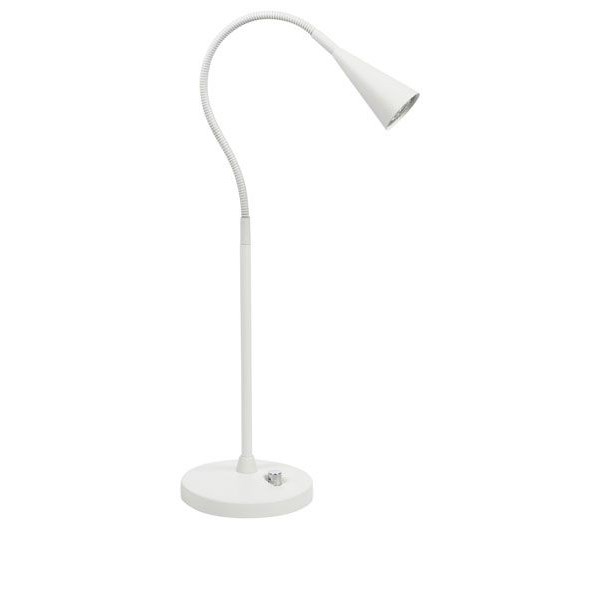 Belid B4391 Ledro bordslampa mattvit med dimmer