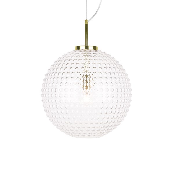 Globen Lighting Spring Xl Taklampa Klar/Mässing