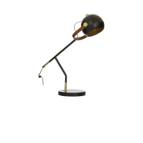 Aneta Lighting Bow Skrivbordslampa Svart/Brun Utgått