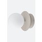Globen Lighting Art Deco 24 Väggplafond/Takplafond Ip44 Mud/Vit