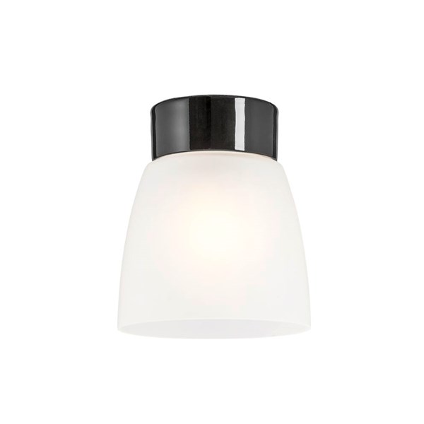 Ifö Electric Open Klara Svart/Frostat Glas Ip21 Ersatt