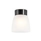 Ifö Electric Open Klara Svart/Frostat Glas Ip21 Ersatt