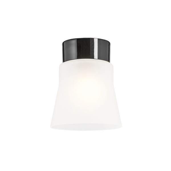 Ifö Electric Open Anna Svart/Frostat Glas Ip21 Ersatt