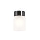 Ifö Electric Open Tina Svart/Frostat Glas Ip21 Ersatt