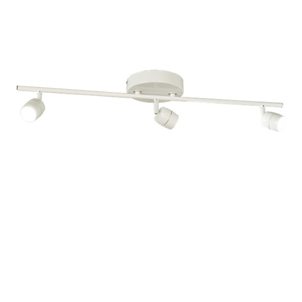 Aneta Lighting LUMI takspot, rak 3:a, vit