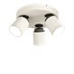 Aneta Lighting ROLLO takspot, rund 3 vit