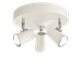 Aneta Lighting Pilot takspot 3:a rund, vit