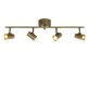 Aneta Lighting PILOT takspot, rak 4 antik