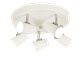 Aneta Lighting PILOT takspot, rund 5:a vit