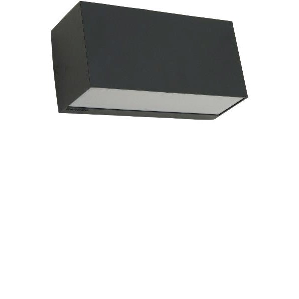 Norlys Asker 1510 Vägglampa Led Ip65, Grafit Upp&Nedljus