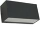 Norlys Asker 1510 Vägglampa Led Ip65, Grafit Upp&Nedljus