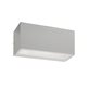 Norlys Asker 1511 Vägglampa Led Ip65, Aluminium Nedljus