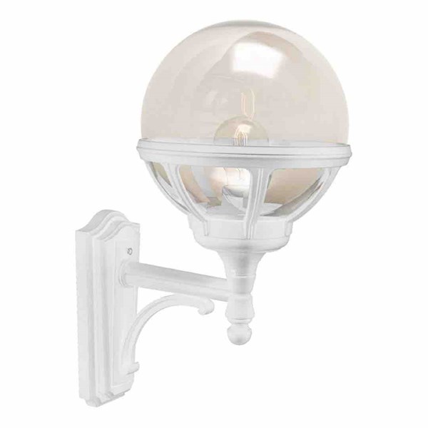 Norlys Bologna 360 Vägglampa Vit/Klar