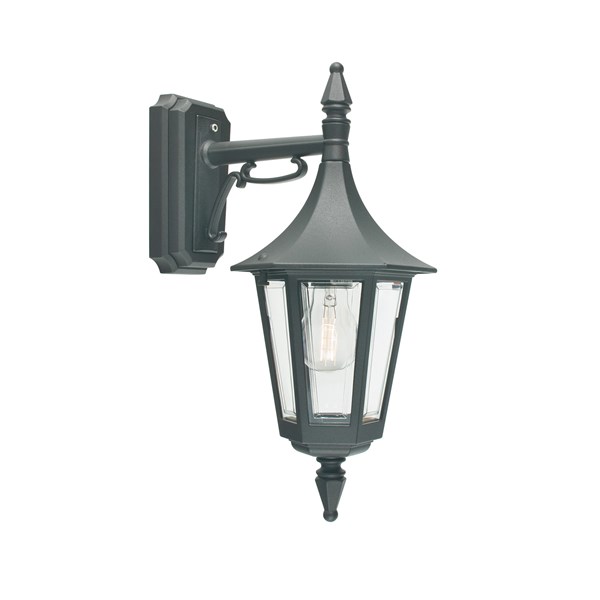 Norlys Rimini 2591 Vägglampa Nedåt Svart Ip54
