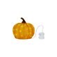 Star Trading Harvy LED-pumpa 20 cm, orange – inom- och utomhusbruk